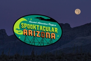 Das Logo des Spooktacular Arizona Pass