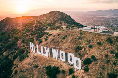 Das berühmte Hollywood-Schild blieb bei den Bränden unbeschädigt