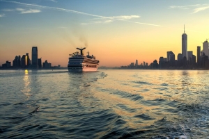 Ein echtes Erlebnis: per Schiff nach New York