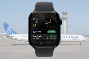 Aktuelle Informationen zum Flug jetzt direkt auf der Apple Watch