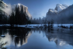 Erlebe Yosemite’s winterliches Wunderland